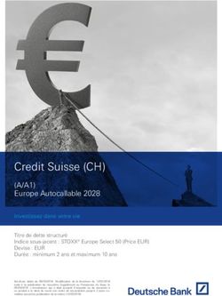 Credit Suisse (CH) (A/A1) - Europe Autocallable 2028 - Deutsche Bank