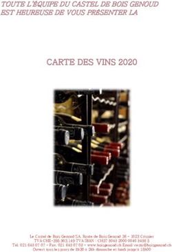 CARTE DES VINS 2020 TOUTE L'&Eacute;QUIPE DU CASTEL DE BOIS GENOUD EST HEUREUSE DE VOUS PR&Eacute;SENTER LA - Castel de Bois-Genoud