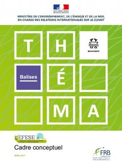 Cadre conceptuel - Balises - Ministère de la Transition écologique et ...