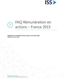 FAQ Rémunération en actions - France 2015 - Applicable aux assemblées tenues à partir du 1er février 2015 Publiée le 6 mars 2015 - ISS Governance