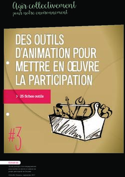 #3 - DES OUTILS D'ANIMATION POUR METTRE EN OEUVRE LA PARTICIPATION