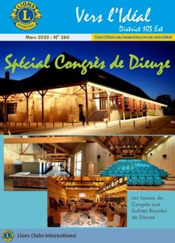 Vers l'Id&eacute;al District 103 Est - Les locaux du Congr&egrave;s aux Salines Royales de Dieuze - Lions Clubs District 103 Est