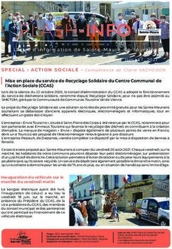 FLASH-INFO Lettre d'information de Sainte -Maure - de -Tourain e - Sainte Maure de Touraine