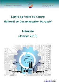Lettre de veille du Centre National de Documentation Maraacid Industrie (Janvier 2018) - CND/HCP 2018