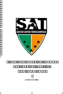 LIGUE RÉGIONALE DE SOCCER ESTIVALE DE L'ABITIBI-TÉMISCAMINGUE! - RÈGLEMENTS 2019 - Soccer Abitibi ...