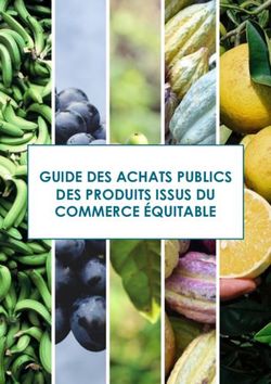 GUIDE DES ACHATS PUBLICS DES PRODUITS ISSUS DU COMMERCE ÉQUITABLE - LE - Territoires de commerce équitable