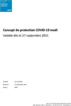 Concept de protection COVID-19 medi - Valable dès le 27 septembre 2021