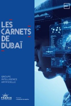 GROUPE INTELLIGENCE ARTIFICIELLE - #01 1 - Dubai Expo