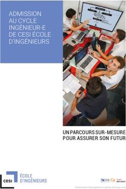 ADMISSION AU CYCLE INGÉNIEUR-E DE CESI ÉCOLE D'INGÉNIEURS - UN PARCOURS SUR-MESURE POUR ASSURER SON FUTUR