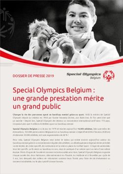 Special Olympics Belgium : une grande prestation m&eacute;rite un grand public