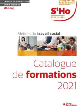 Catalogue de formations - Métiers du travail social - Centre de formation Saint-Honoré