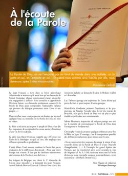 &Agrave; l'&eacute;coute de la Parole - Cathoutils