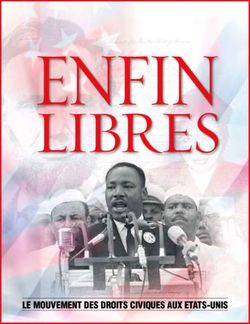 LIBRES - LE MOUVEMENT DES DROITS CIVIQUES AUX ETATS-UNIS