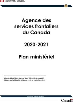 Agence des services frontaliers du Canada 2020-2021 Plan ministériel - L'honorable William Sterling Blair, C.P., C.O.M., député Ministre de la ...