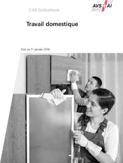 Travail domestique 2.06 Cotisations - Informationsstelle AHV/IV