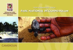 PARC NATIONAL DE CAMPO MA'AN - FICHE SIGNAL&Eacute;TIQUE - RAPAC R&Eacute;SEAU DES AIRES PROT&Eacute;G&Eacute;ES D'AFRIQUE