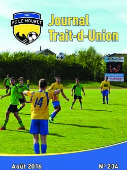 Journal Trait-d-Union - FC Le Mouret