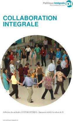 COLLABORATION INTEGRALE - Integrale Politik