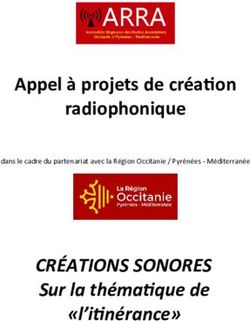 Appel à projets de création radiophonique - CRÉATIONS SONORES Sur la thématique de " l'itinérance "