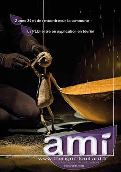 Zones 30 et de rencontre sur la commune Le PLUi entre en application en février - Thorigné-Fouillard