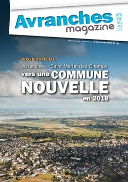 NOUVELLE vers une COMMUNE - magazine - Avranches