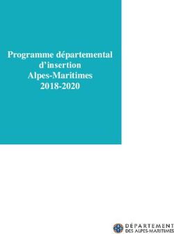 Programme départemental d'insertion Alpes-Maritimes 2018-2020 - Département des ...