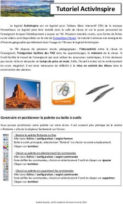 Tutoriel ActivInspire - Académie de Clermont-Ferrand