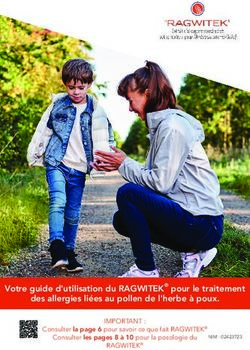 Votre guide d'utilisation du RAGWITEK pour le traitement des allergies li&eacute;es au pollen de l'herbe &agrave; poux - IMPORTANT : Consulter la page 6 pour ...