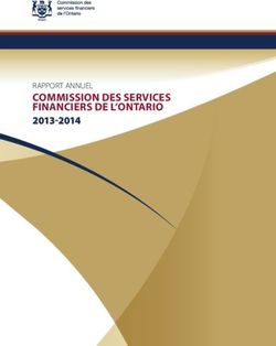 COMMISSION DES SERVICES FINANCIERS DE L'ONTARIO 2013-2014 - Commission des services financiers de l'Ontario