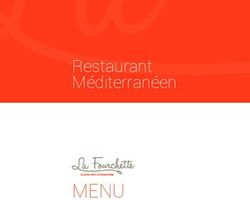 MENU - Restaurant M&eacute;diterran&eacute;en - Indigo Hotels