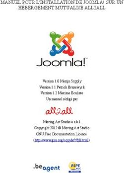 MANUEL POUR L'INSTALLATION DE JOOMLA! SUR UN HÉBERGEMENT MUTUALISÉ ALL2ALL