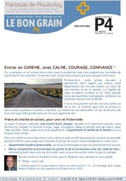 Entrer en CAREME, avec CALME, COURAGE, CONFIANCE * - Paroisse de Ploubalay