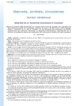Décrets, arrêtés, circulaires - TEXTES GÉNÉRAUX - N 32 du 7 février ...
