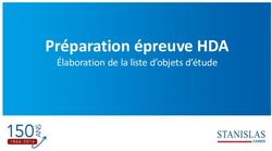 Pr&eacute;paration &eacute;preuve HDA - &Eacute;laboration de la liste d'objets d'&eacute;tude - Stanislas Cannes