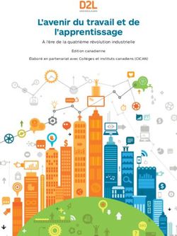 L'avenir du travail et de l'apprentissage - À l'ère de la quatrième révolution industrielle - D2L