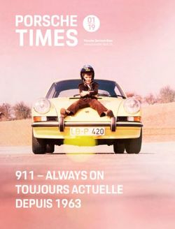 911 ALWAYS ON TOUJOURS ACTUELLE DEPUIS 1963 - Porsche Zentrum Bern www.porsche-bern.ch