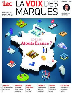 Atouts France ? DOSSIER - Ilec