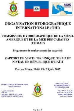 ORGANISATION HYDROGRAPHIQUE INTERNATIONALE (OHI)