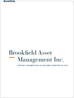 Brookfield Asset Management Inc - RAPPORT INTERMÉDIAIRE DU DEUXIÈME TRIMESTRE DE 2019 - RegInfo