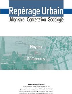 Moyens et Références - Repérage Urbain