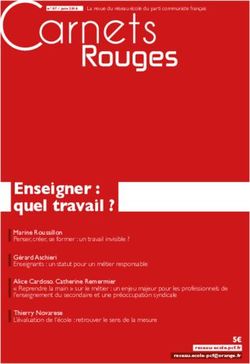 Enseigner : quel travail ? - Le r&eacute;seau &eacute;cole du PCF