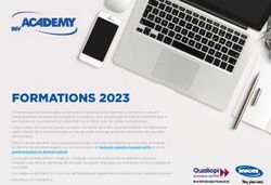 FORMATIONS 2023 - Invacare