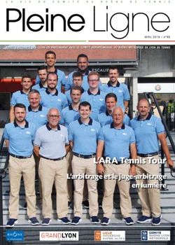 L'ARA Tennis Tour L'arbitrage et le juge-arbitrage en lumière - Rhône Lyon Métropole