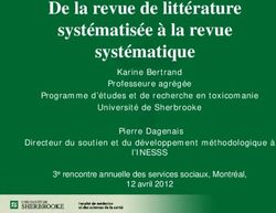 De la revue de litt&eacute;rature syst&eacute;matis&eacute;e &agrave; la revue syst&eacute;matique - inesss
