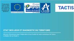 ETAT DES LIEUX ET DIAGNOSTIC DU TERRITOIRE