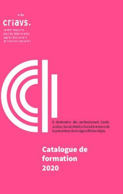 Catalogue de formation 2020 - À destination des professionnels Santé, Justice, Social, Médico-Social & Acteurs de la prévention de la région ...
