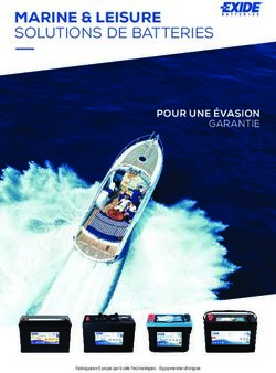 MARINE & LEISURE SOLUTIONS DE BATTERIES - POUR UNE ÉVASION GARANTIE - Exide ...