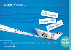 PROGRAMME DES COURS ET NOUVEAUT&Eacute;S 2021 2022