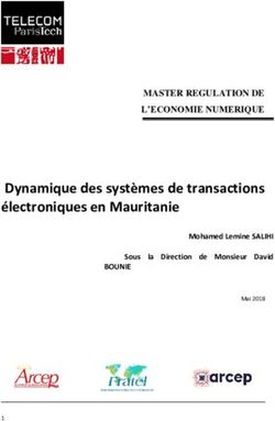 Dynamique des systèmes de transactions électroniques en Mauritanie - MASTER REGULATION DE L'ECONOMIE NUMERIQUE - Fratel