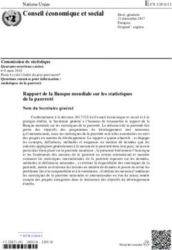 Conseil économique et social - UNSD